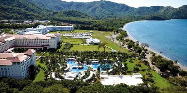 Mountains behind hotel Riu Guanacaste