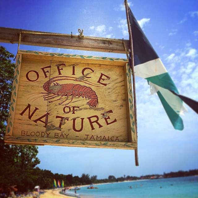 Office of Nature sign