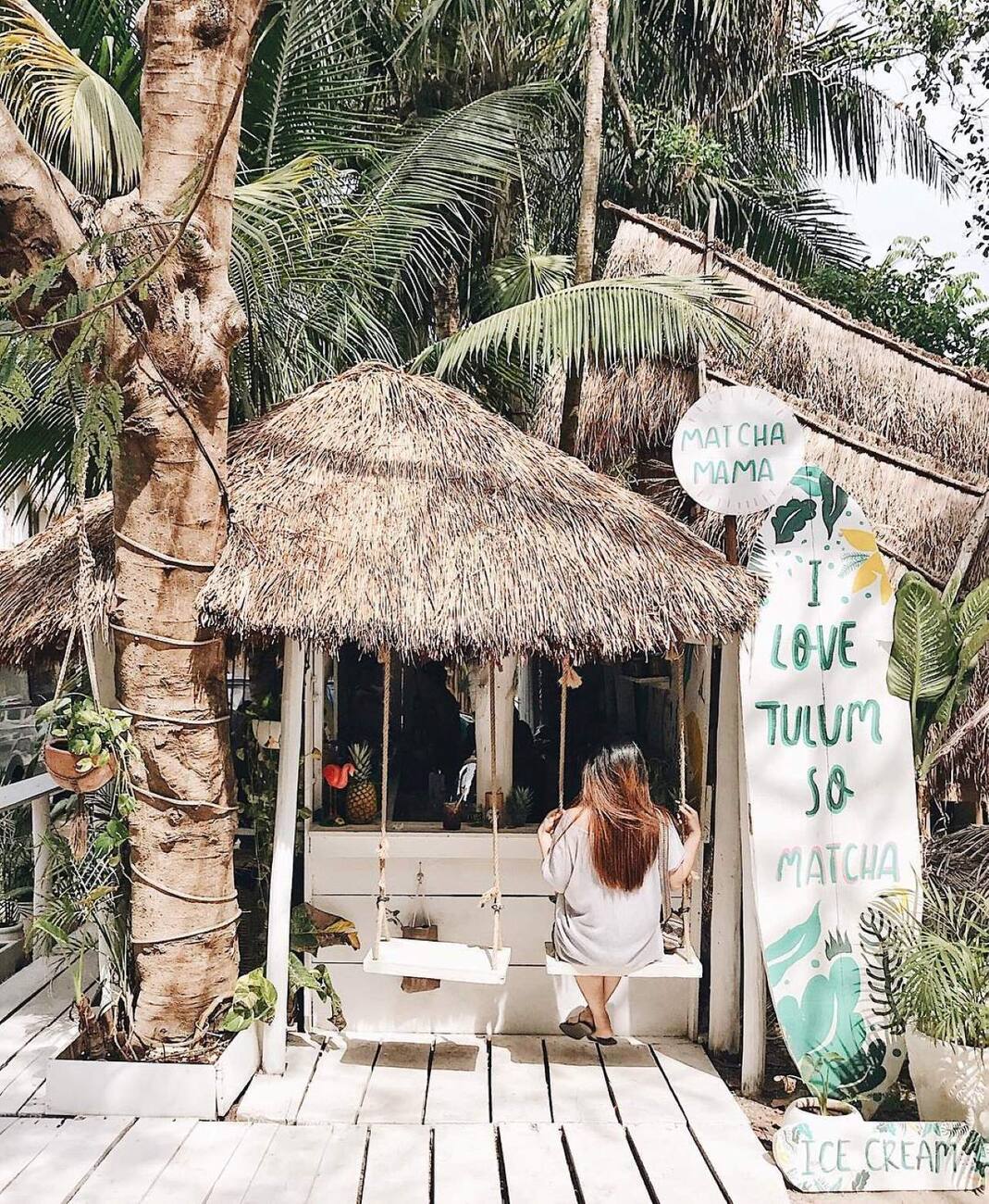 Matcha Mama shack Tulum Mexico