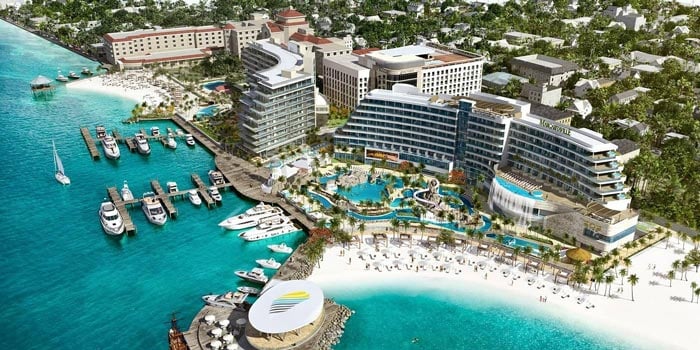 Margaritaville nassau hotel view